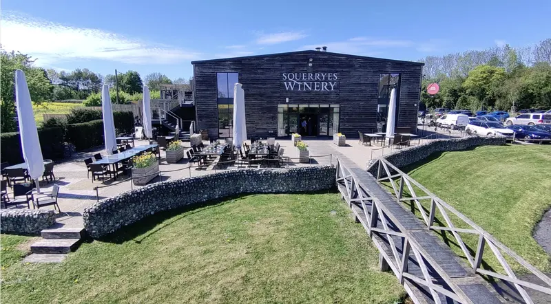 Squerryes vineyard, Westerham, Kent